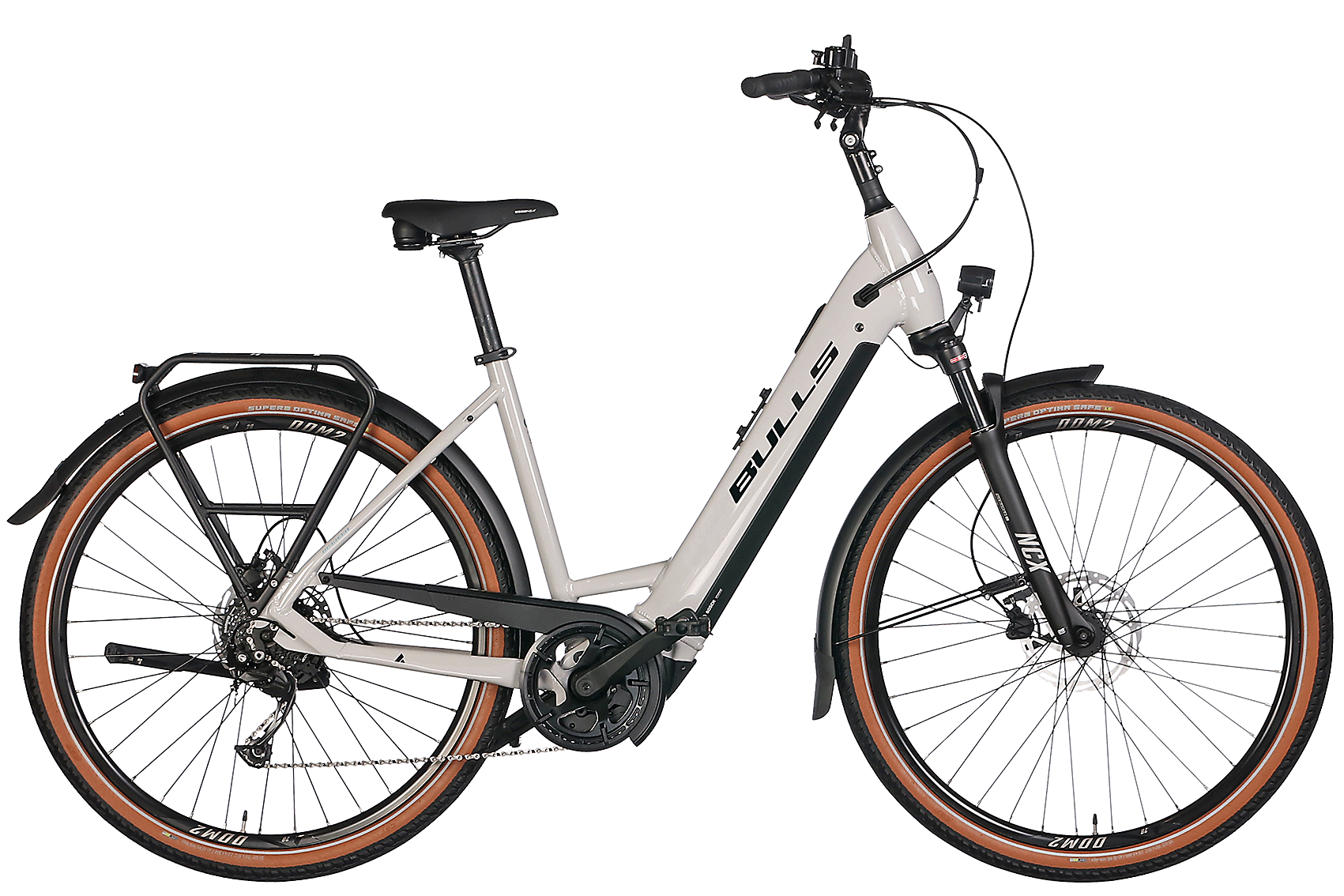 E-Bike Bulls Cross Lite EVO 1 750 Wh Damen grau 2024 55 cm