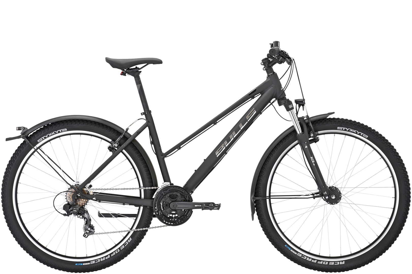 Fahrrad Bulls Sharptail Street 1 27,5 '' Damen schwarz 2025 37 cm
