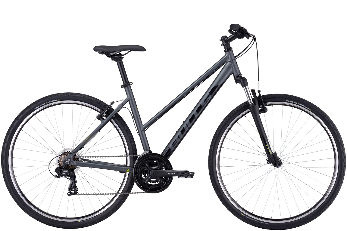 Fahrrad Bulls Pulsar Cross Damen grau 2024 44 cm