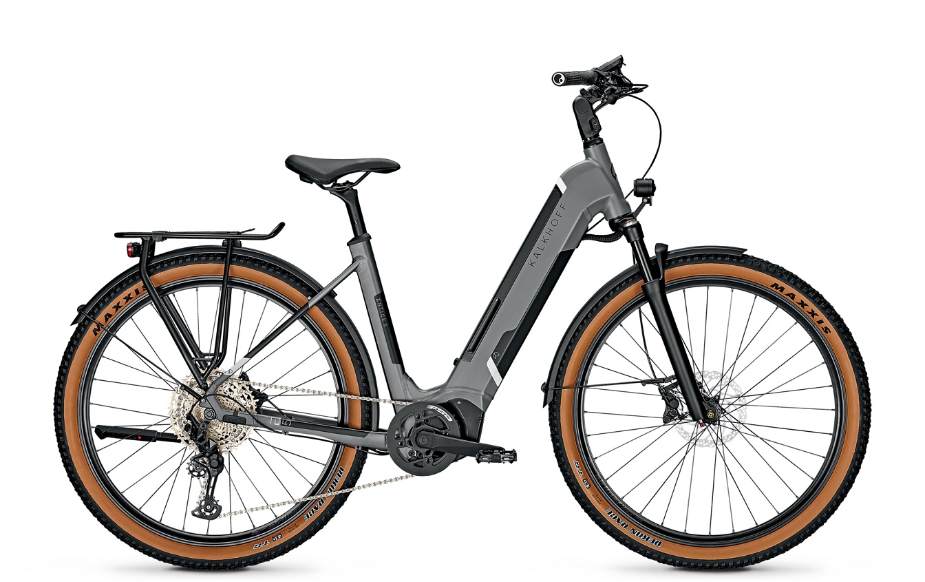 E-Bike Kalkhoff Entice 5.B Advance + 625 Wh Damen grau 2022 48 cm
