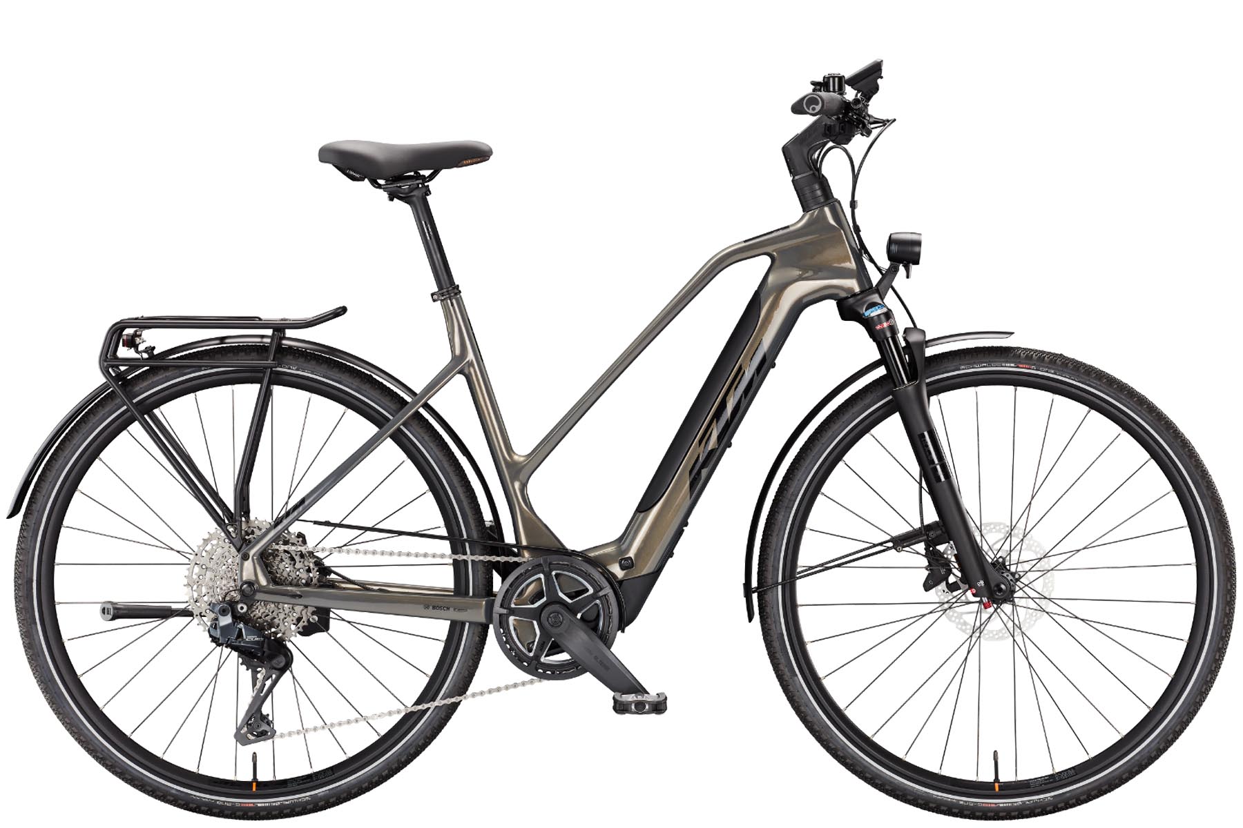 KTM Power Sport SX Plus Di2 400 Wh Damen Trapez grün 2026