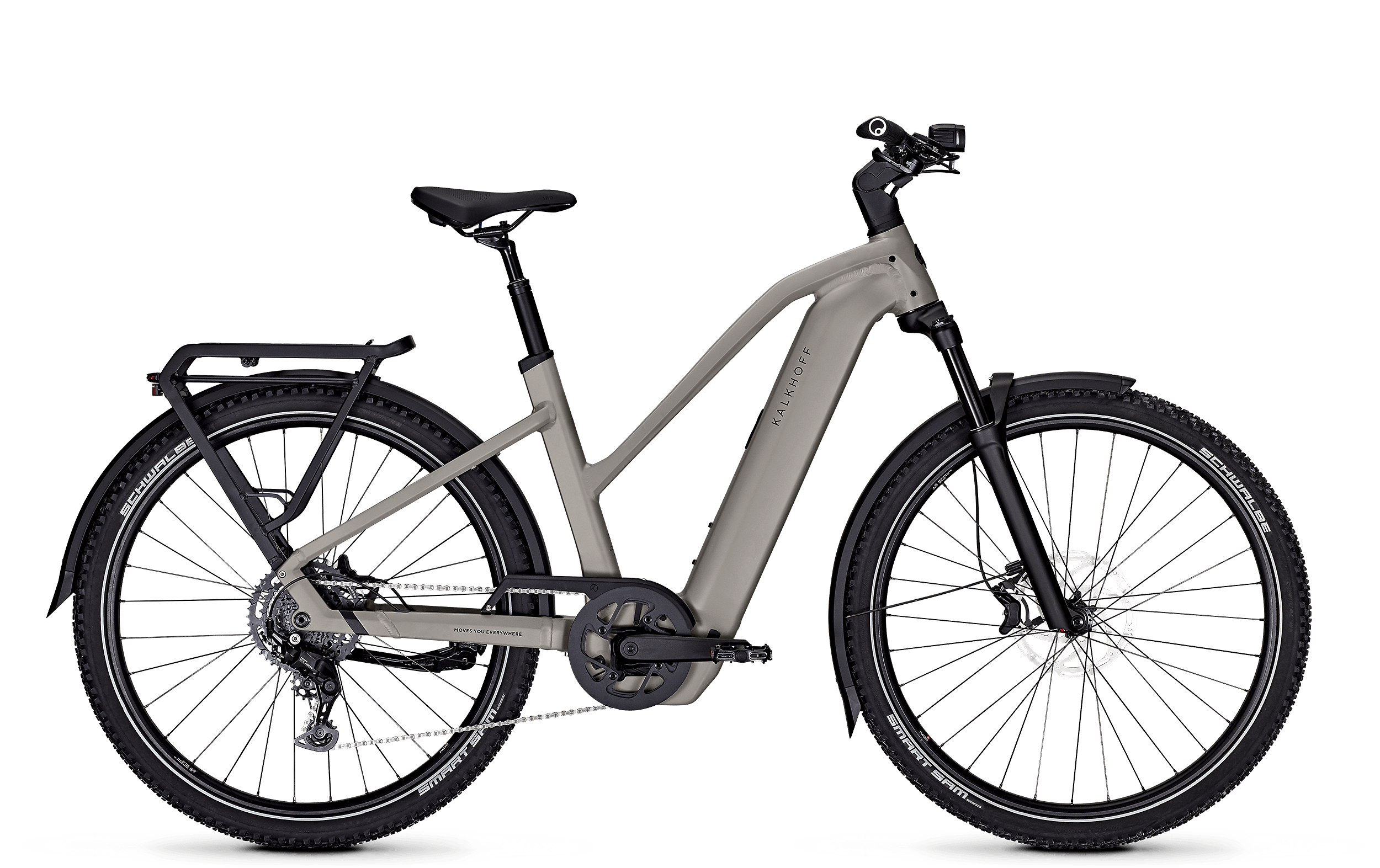 Kalkhoff Entice 5+ Move 800 Wh Damen Trapez Grau 2026
