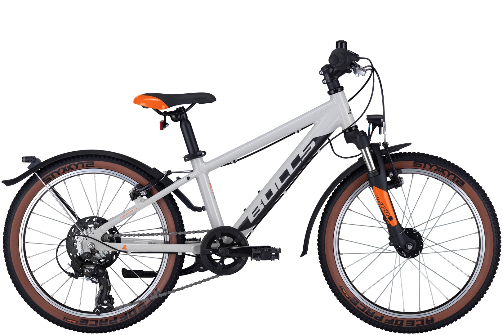 Fahrrad Bulls Tokee Street 20'' 7-Gang Jungen grau 2024 28 cm