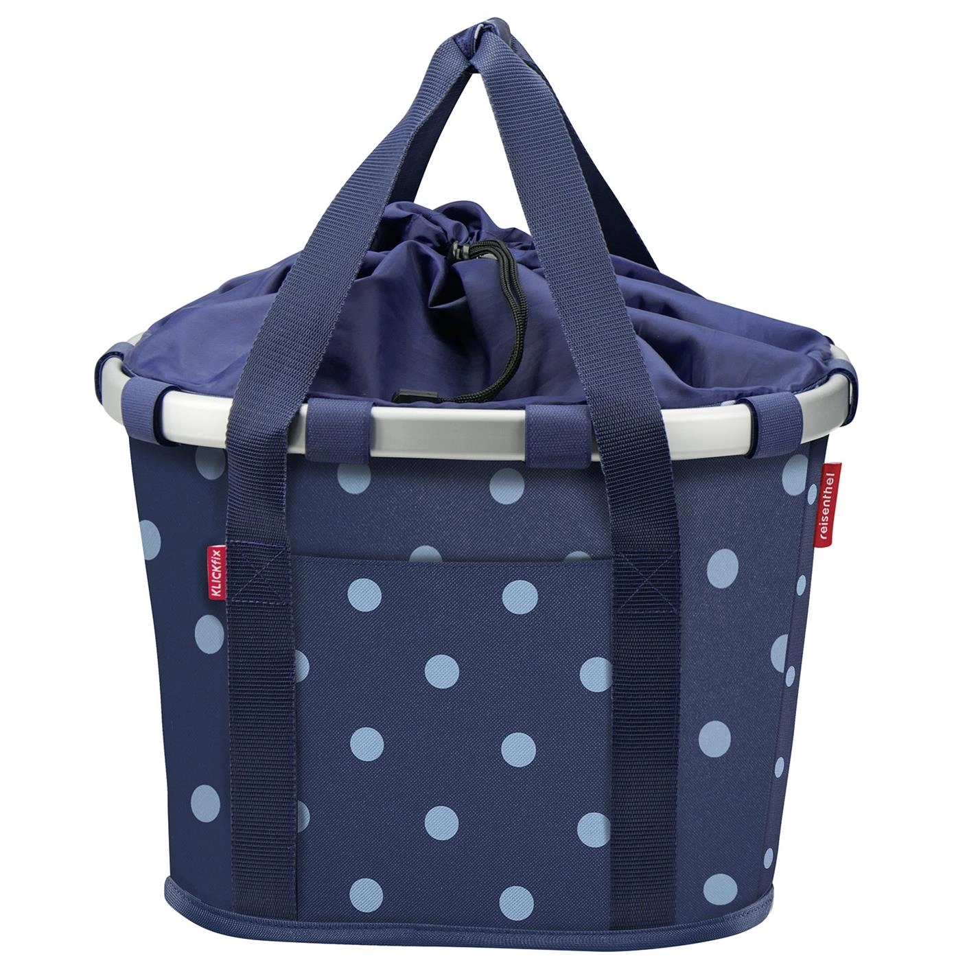 Reisenthel Bikebasket Lenker-Korb mixed dots blue Reisenthel Bikebasket Lenker-Korb mixed dots blue