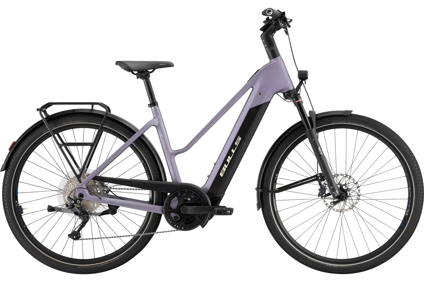 Bulls Cross Lite EVO Carbon 800 Wh Damen Trapez lila 2027