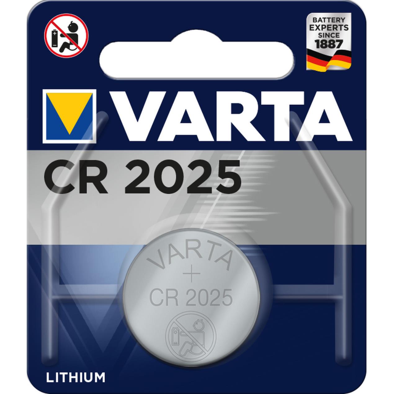 Varta Knopfzelle CR 2025