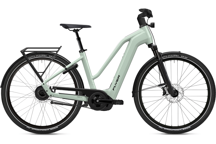 Flyer G1 Gotour 7.23 750 Wh Damen Trapez grün 2026