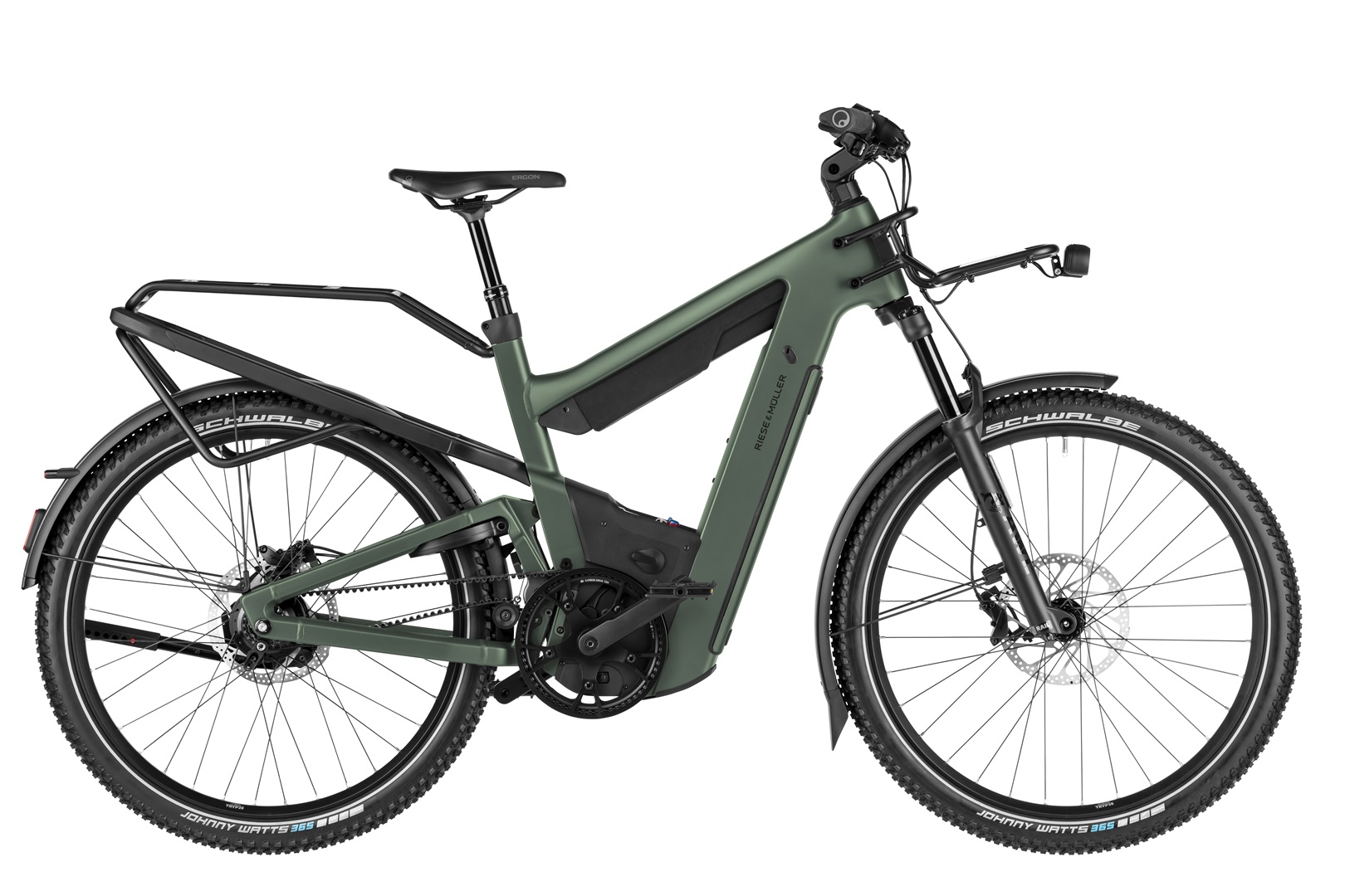 Riese & Müller Superdelite5 GT Rohloff 1200 Wh grün