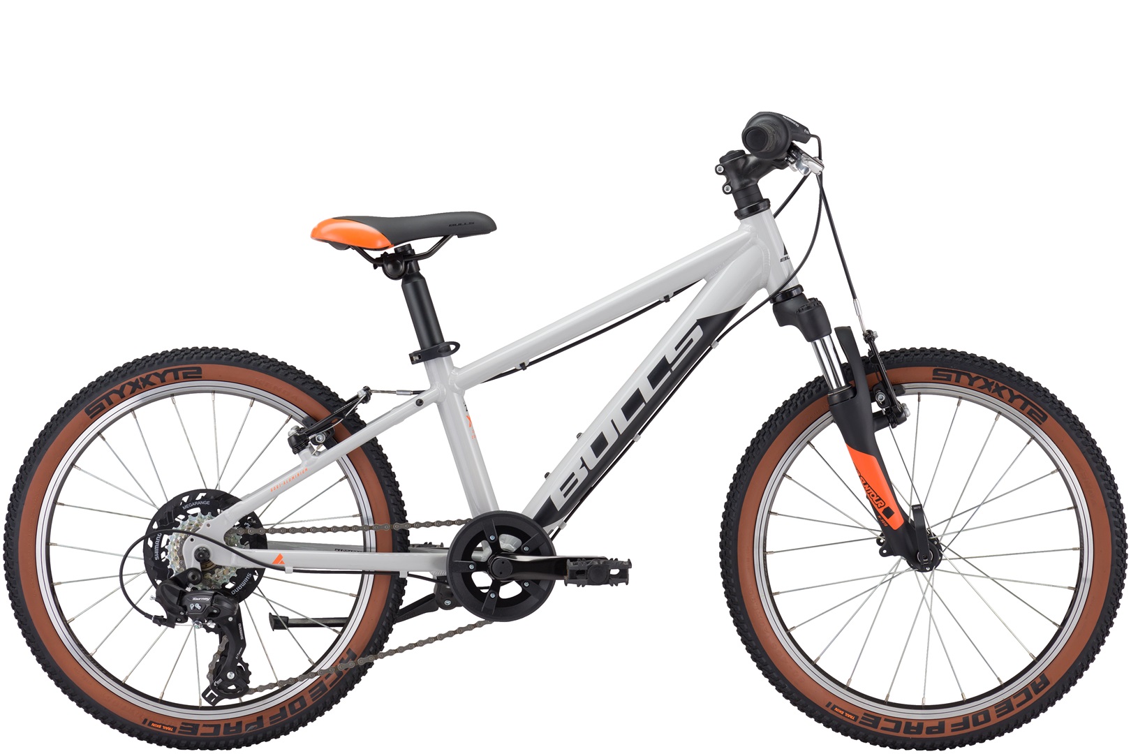 Fahrrad Bulls Tokee 20'' 7-Gang Jungen grau 2024 28 cm