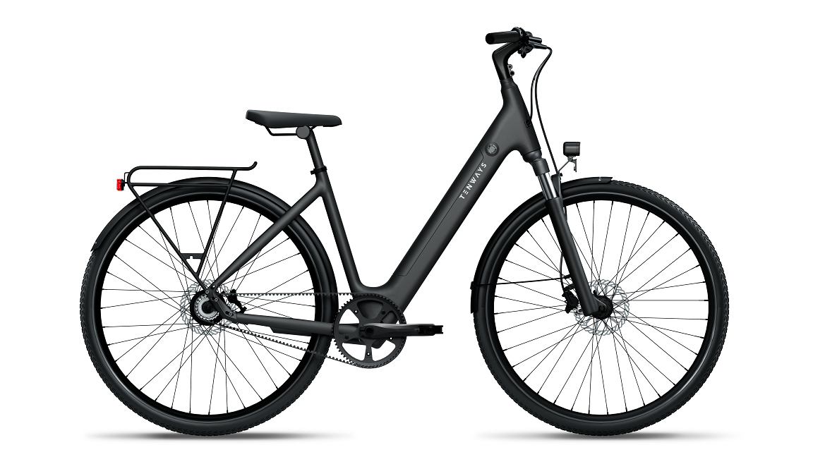 E-Bike Tenways CGO800S 460 Wh Damen schwarz 2025 48 cm