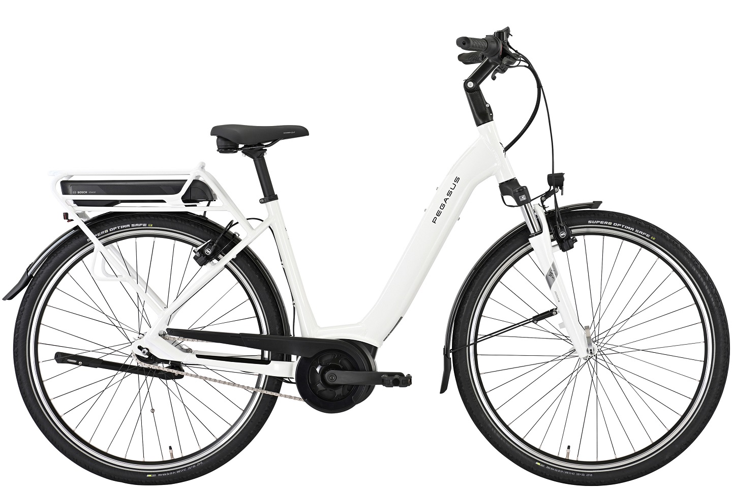 Pegasus Solero E7R Plus 500 Wh Damen weiß 2025