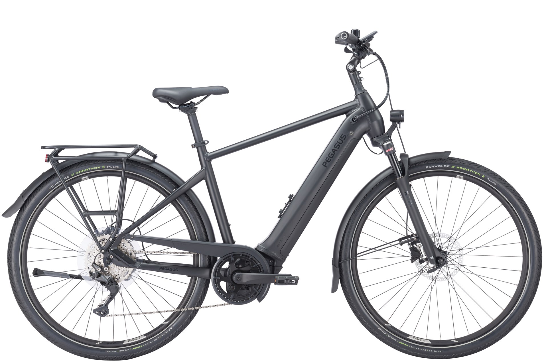 E-Bike Pegasus Premio Evo 10 lite 750 Wh Herren schwarz 2024 55 cm