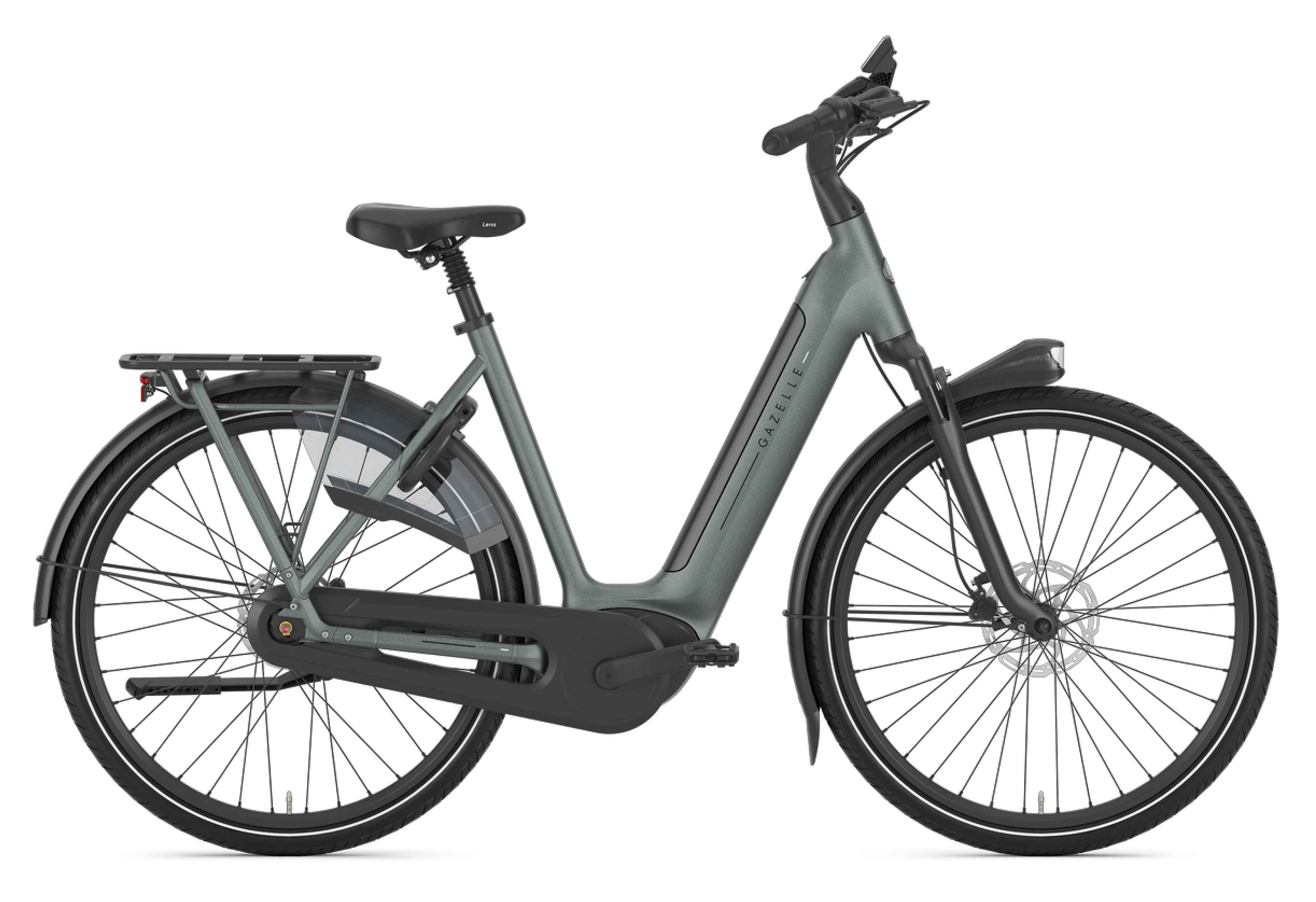 E-Bike Gazelle Arroyo C8+ Elite 600 Wh Damen grün 2025 49 cm