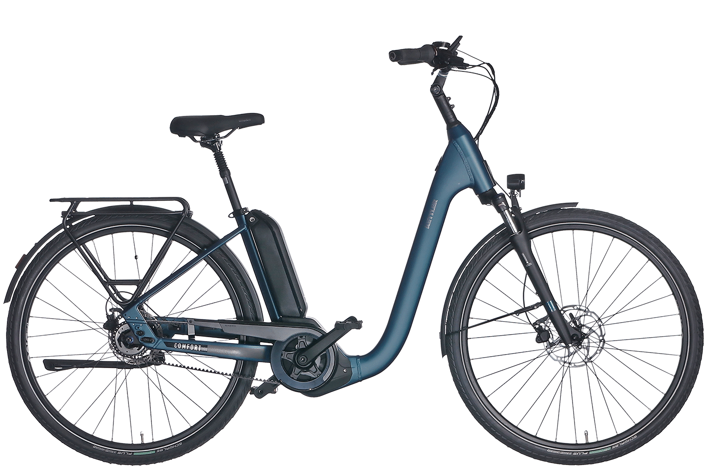 Fahrrad Kettler E-Comfort P5 Belt RT 545 Wh Damen blau 2023 46 cm