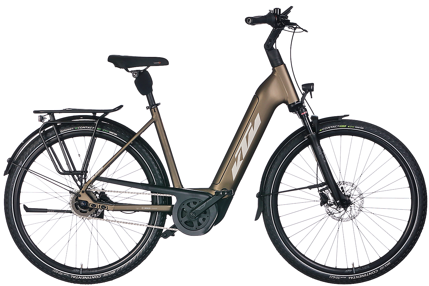 E-Bike KTM Macina City P610 FL 625 Wh Damen braun 2025 43 cm