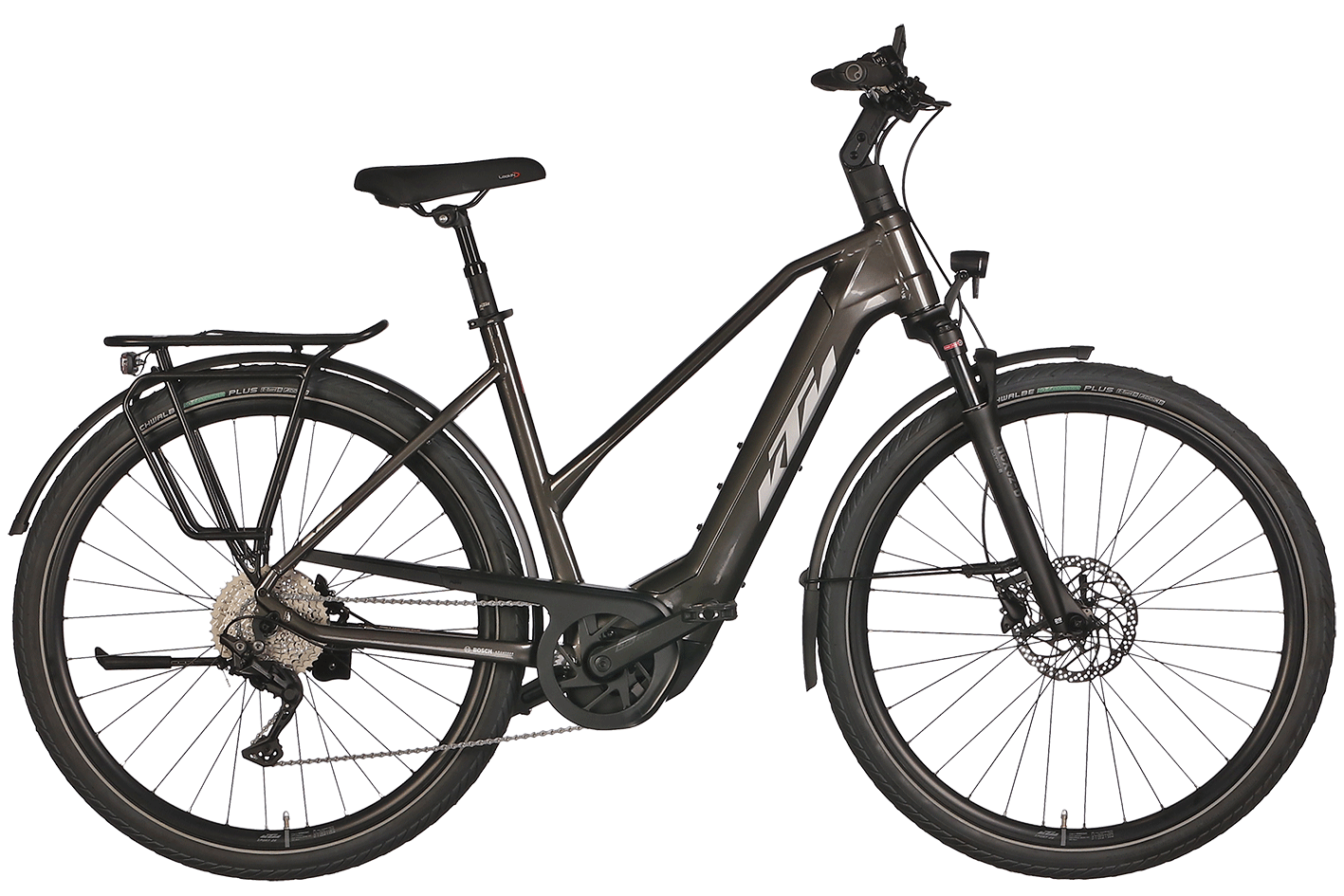 E-Bike KTM Macina Style 740 750 Wh Damen Trapez grau 2025 51 cm
