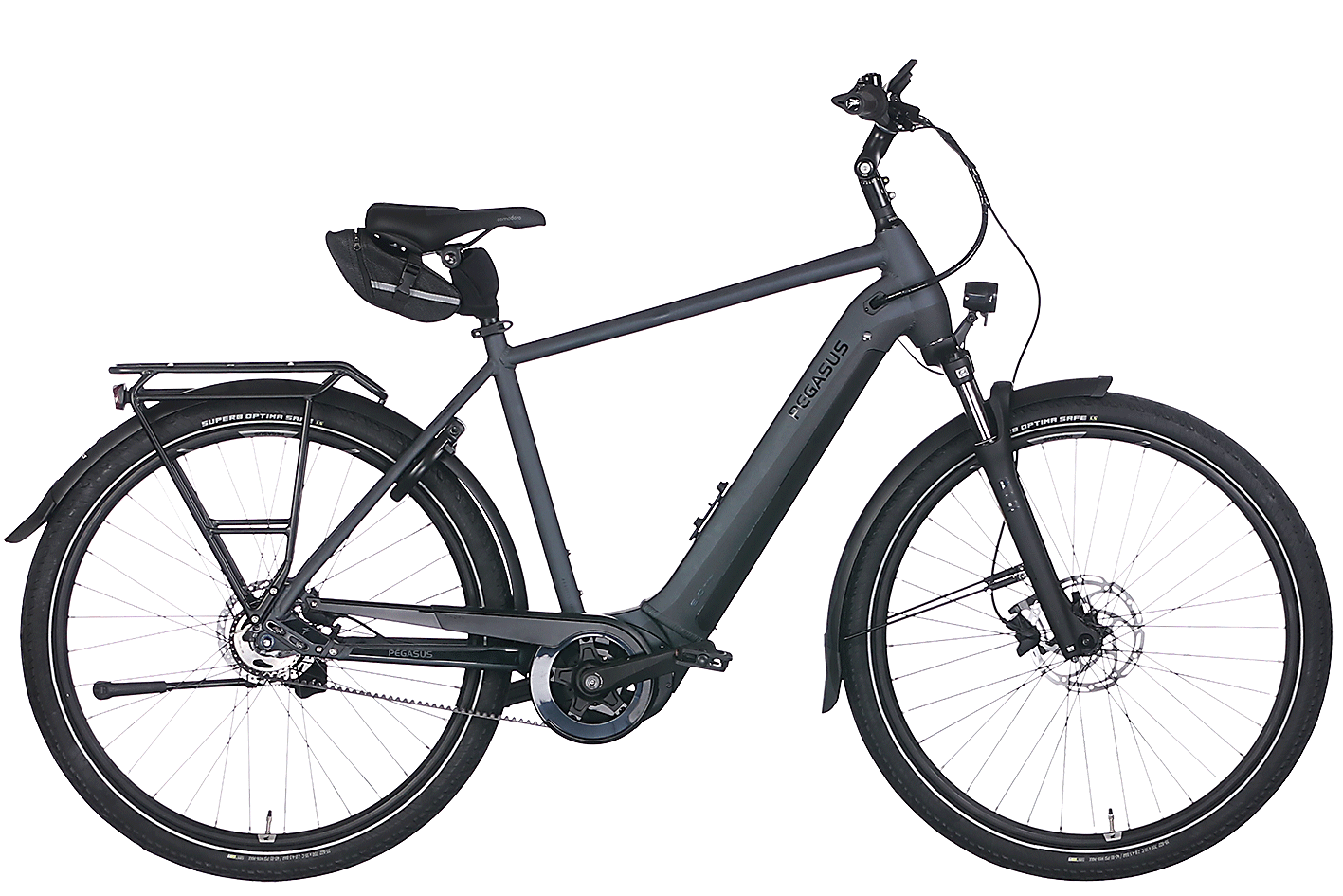 E-Bike Cityrad Pegasus Premio Evo 5R Belt Limited 750Wh Herren schwarz 2024 60 cm