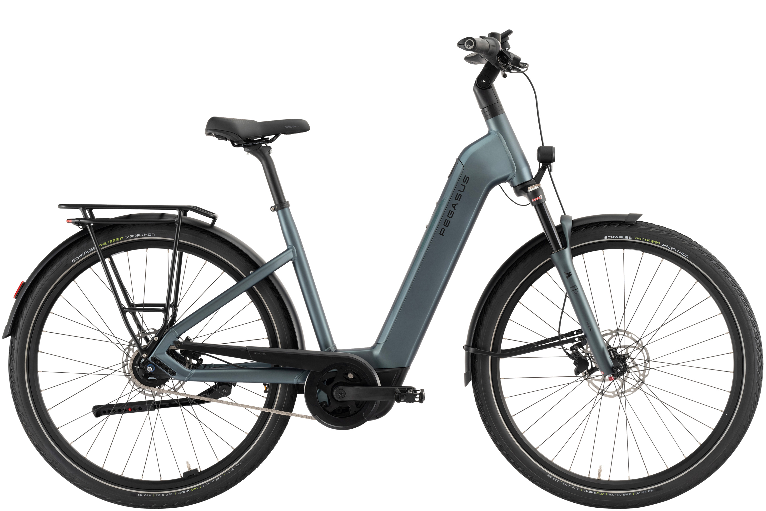 E-Bike Pegasus Strong EVO 5F Lite 800 Wh Damen grün 2026 50 cm