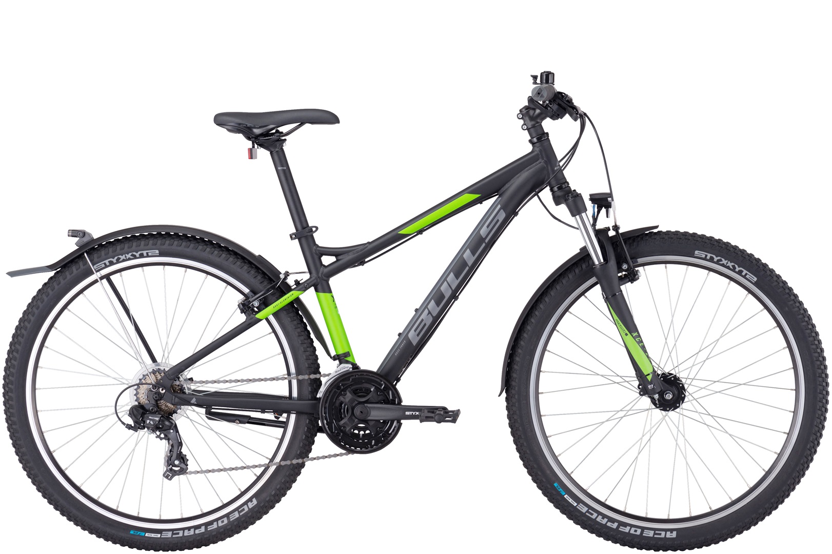 Mountainbike Bulls Sharptail Street 1 27,5'' 21-Gang schwarz 2024 46 cm