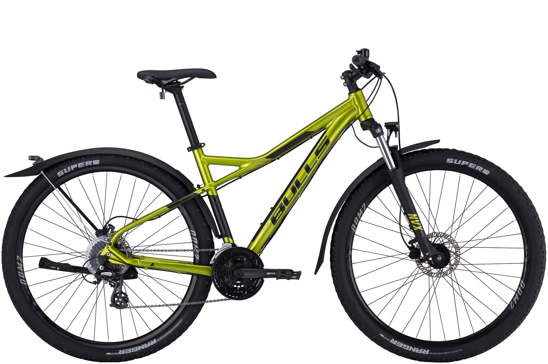 Mountainbike Bulls Sharptail Street 3 29'' grün 2022/2023 46 cm