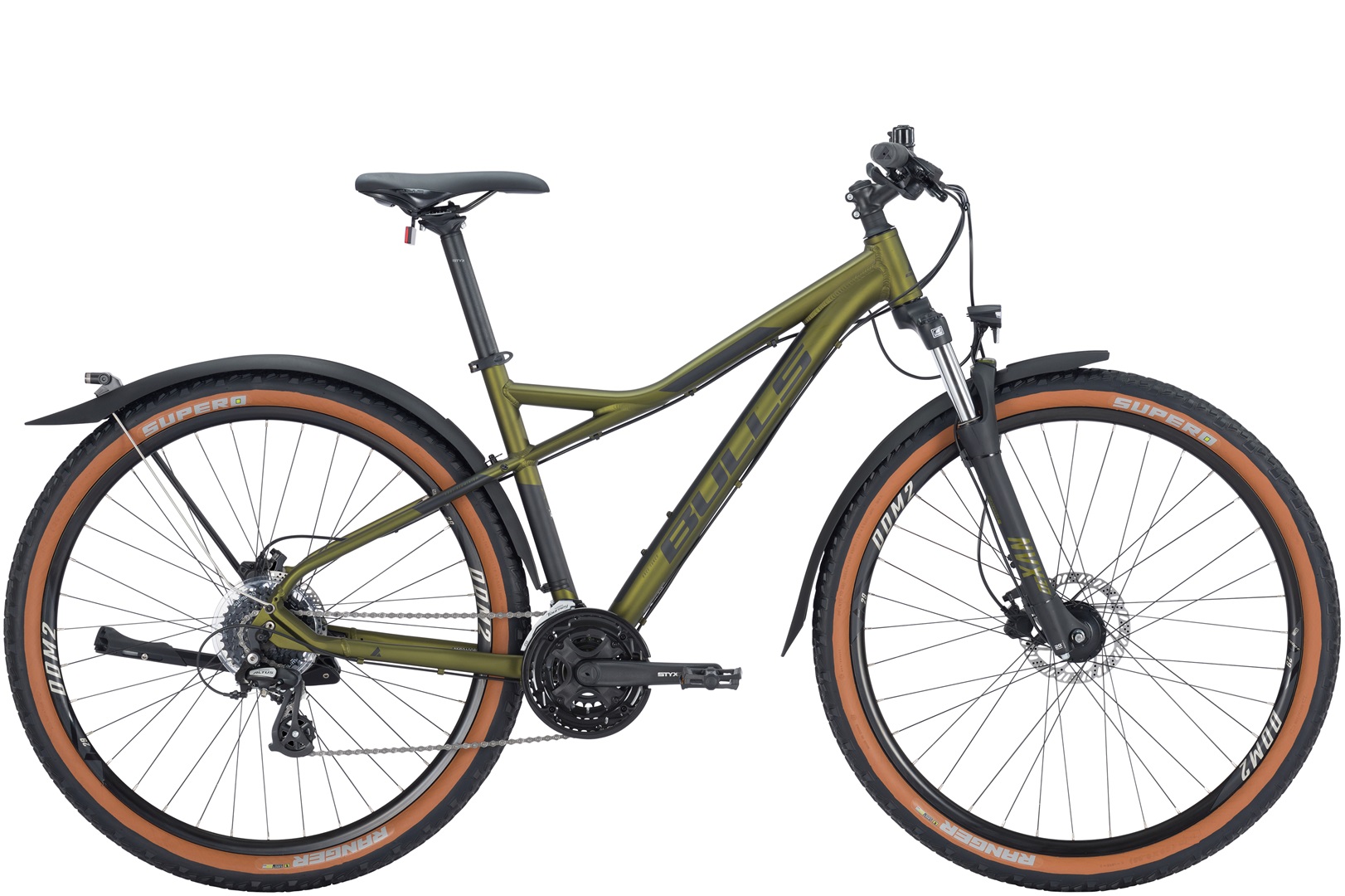 Fahrrad Bulls Sharptail Street 3 27,5'' grün 2024 51 cm