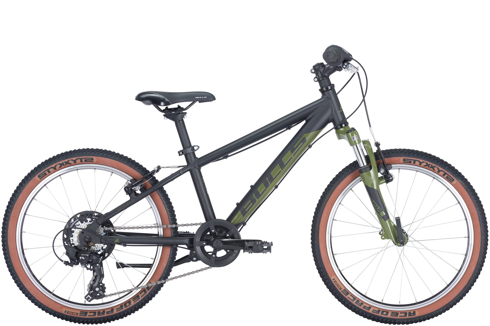 Fahrrad Bulls Tokee 20'' 7-Gang Jungen schwarz 2024 28 cm