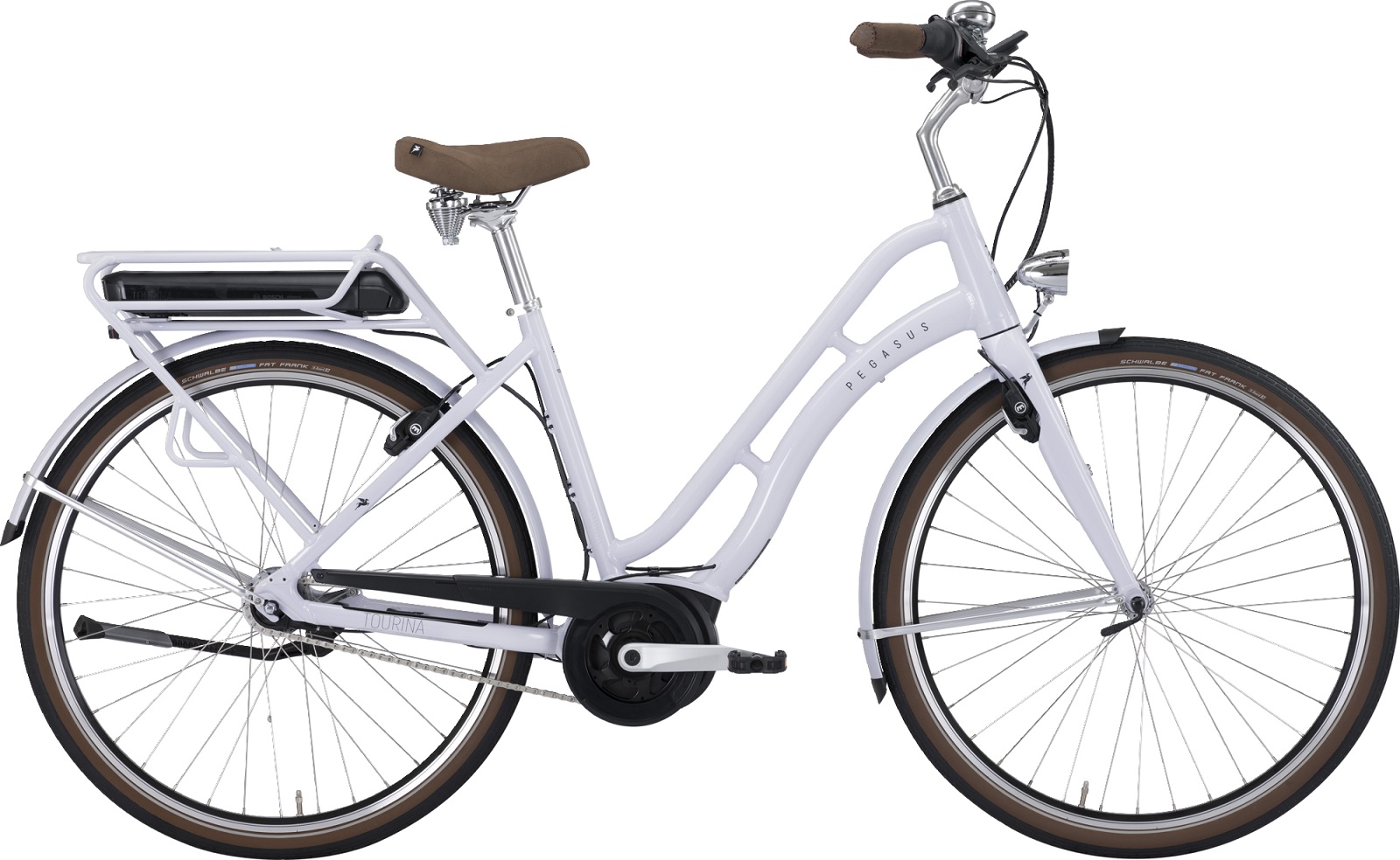 E-Bike Pegasus Tourina E7R 500 Wh Damen weiß 2025 45 cm