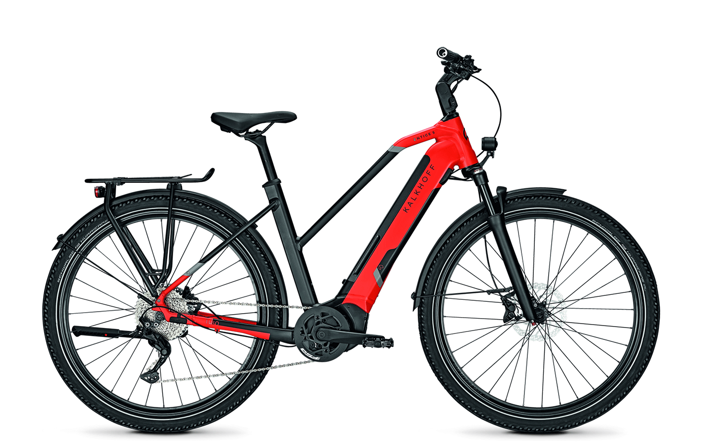 E-Bike Kalkhoff Entice 5.B Move+ 625 Wh Damen Trapez rot 2022 43 cm