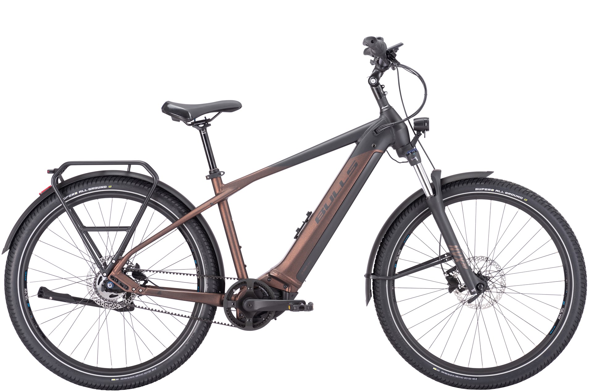 E-Bike Bulls Iconic Belt 27,5'' Herren 750 Wh braun 2024 48 cm