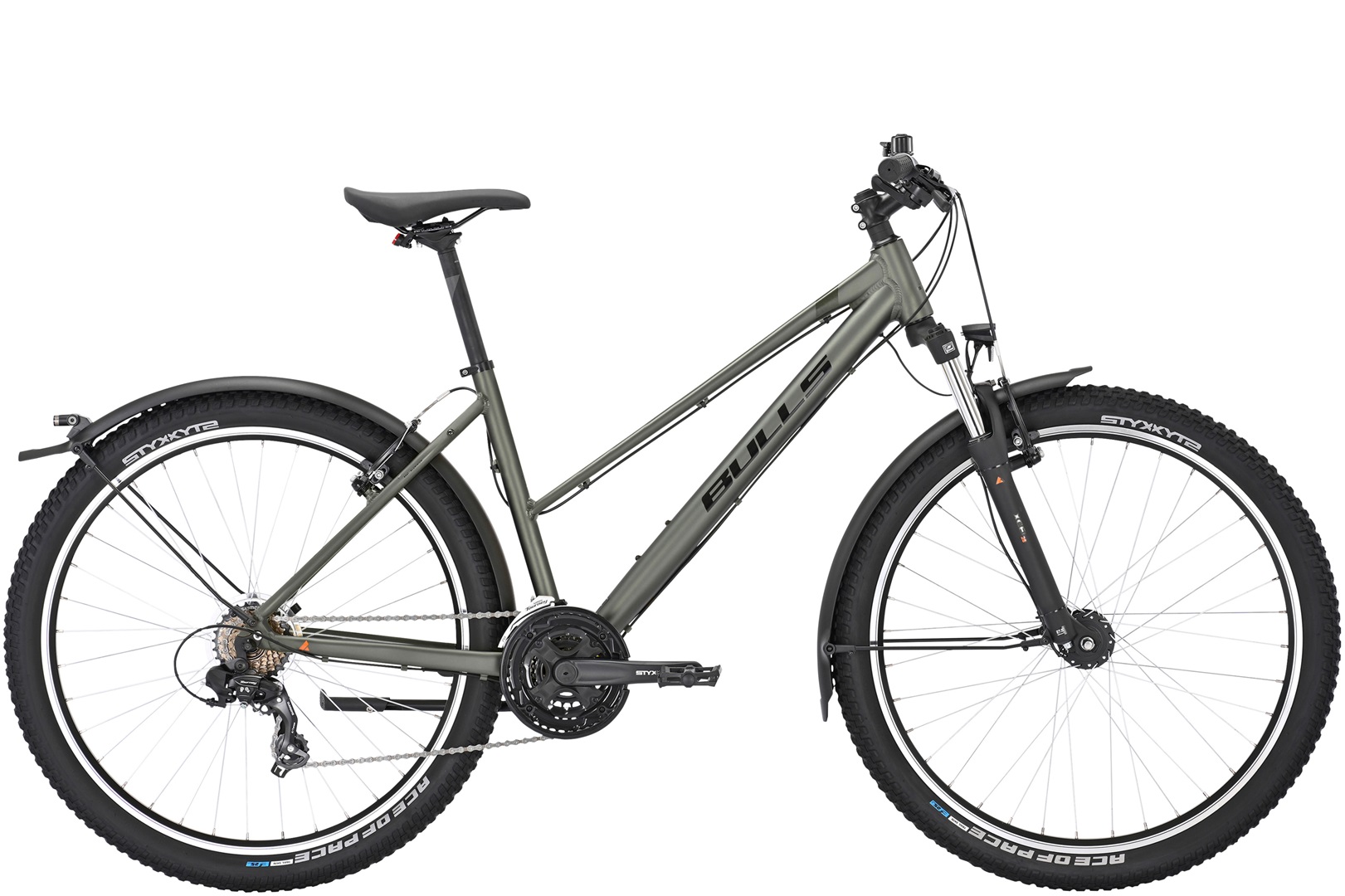 Fahrrad Bulls Sharptail Street 1 27,5 '' Damen grün 2025 37 cm