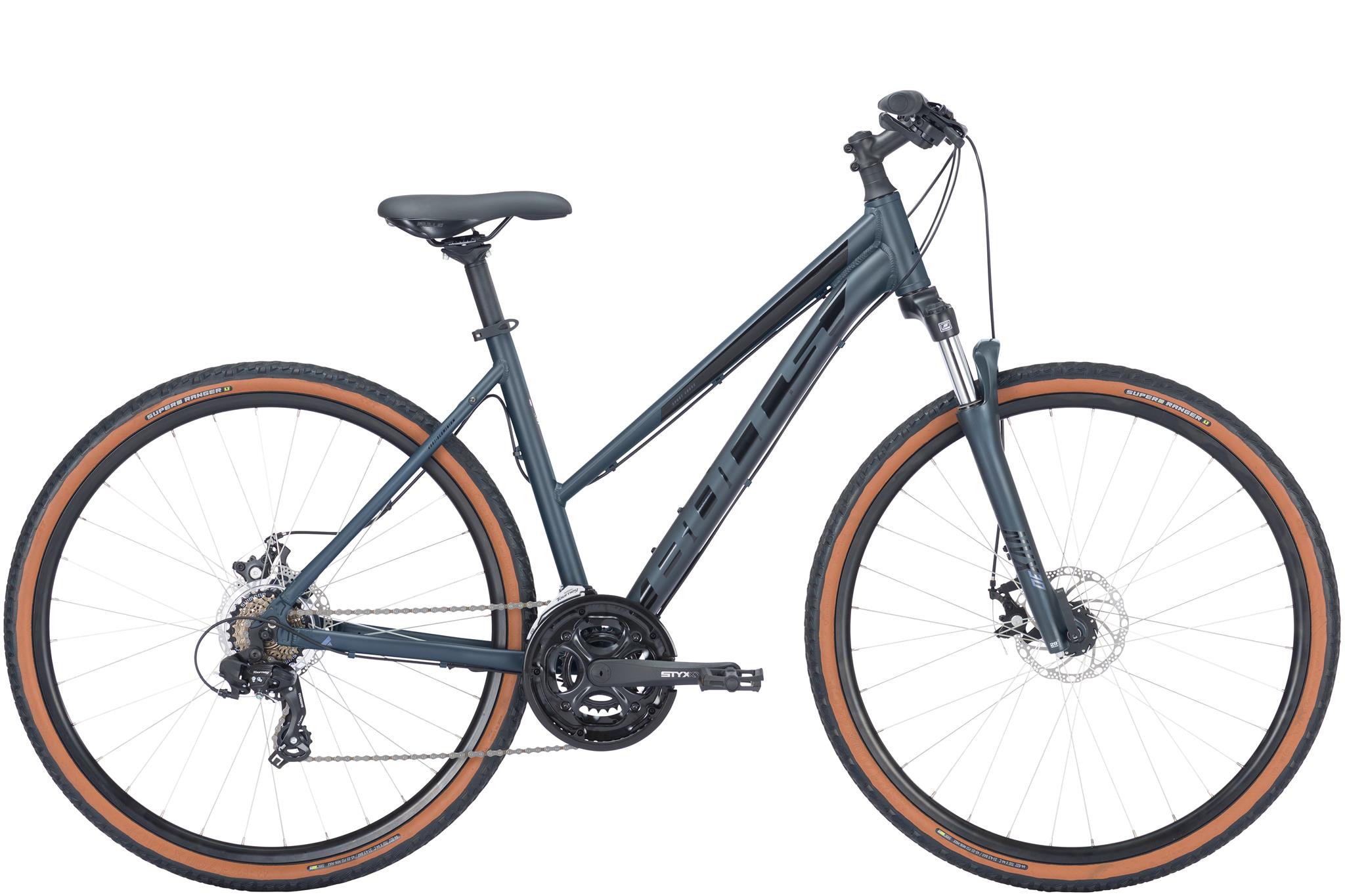 Fahrrad Bulls Wildcross Damen schwarz 2024 48 cm