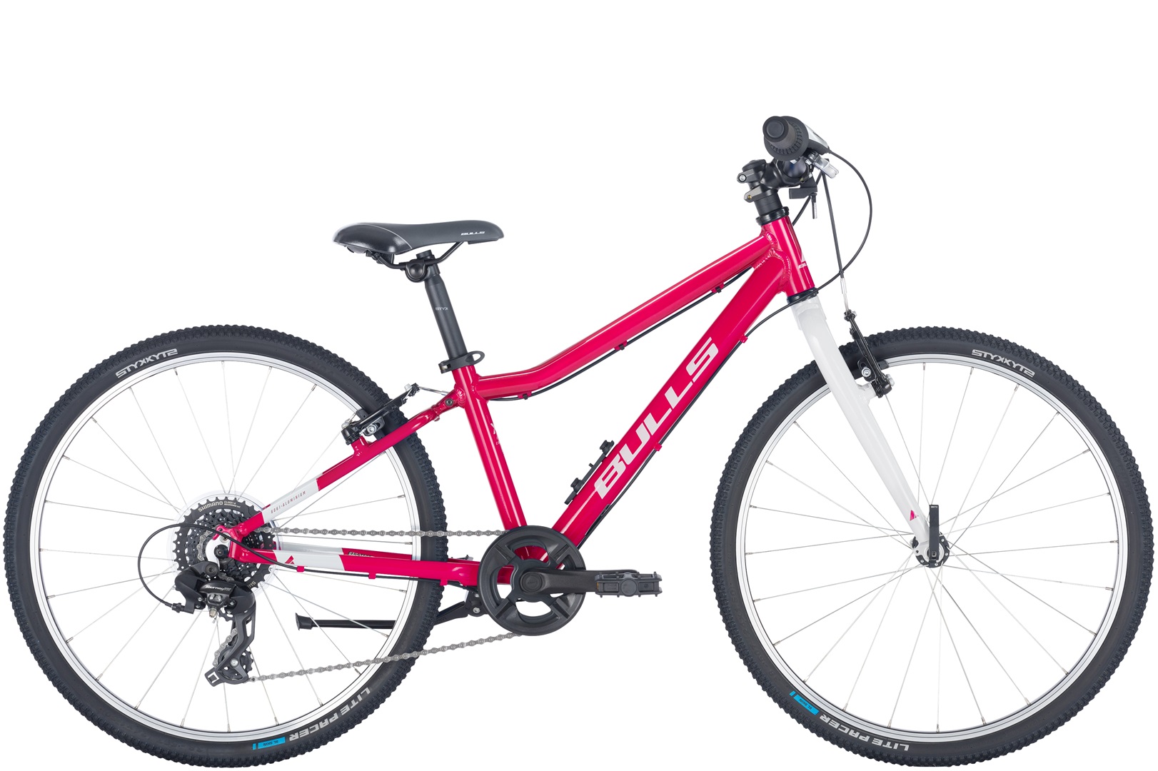 Fahrrad Bulls Tokee Lite 24'' 8-Gang Jungen rot 2024 31 cm