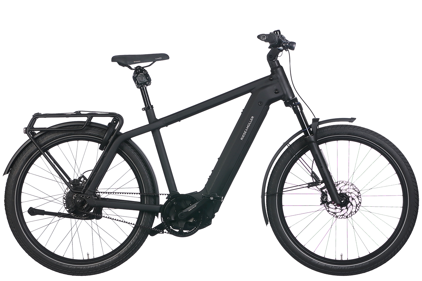 E-Bike Riese & Müller Charger4 GT vario 750 Wh Herren schwarz 53 cm