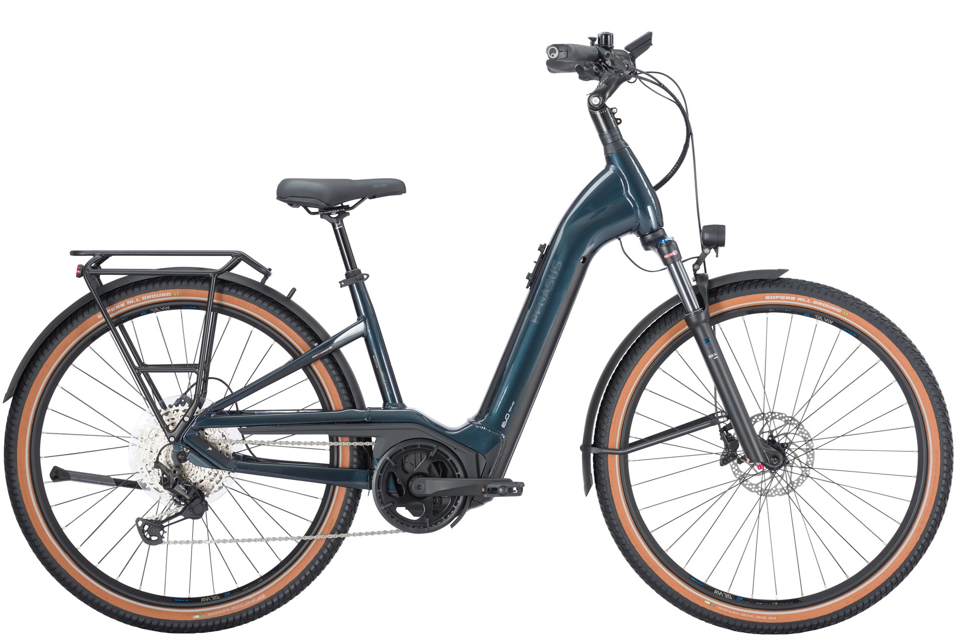 E-Bike Pegasus Savino Evo 12 lite 750 Wh Damen schwarz 2024 50 cm