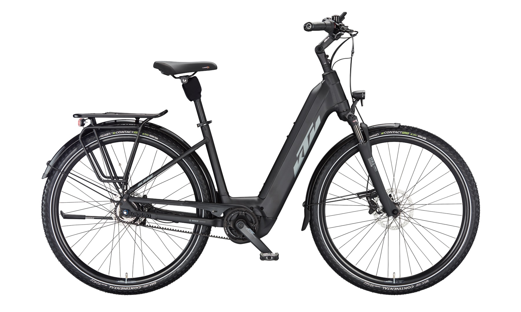E-Bike KTM Macina City 610 Belt 625 Wh Damen schwarz 2025 56 cm