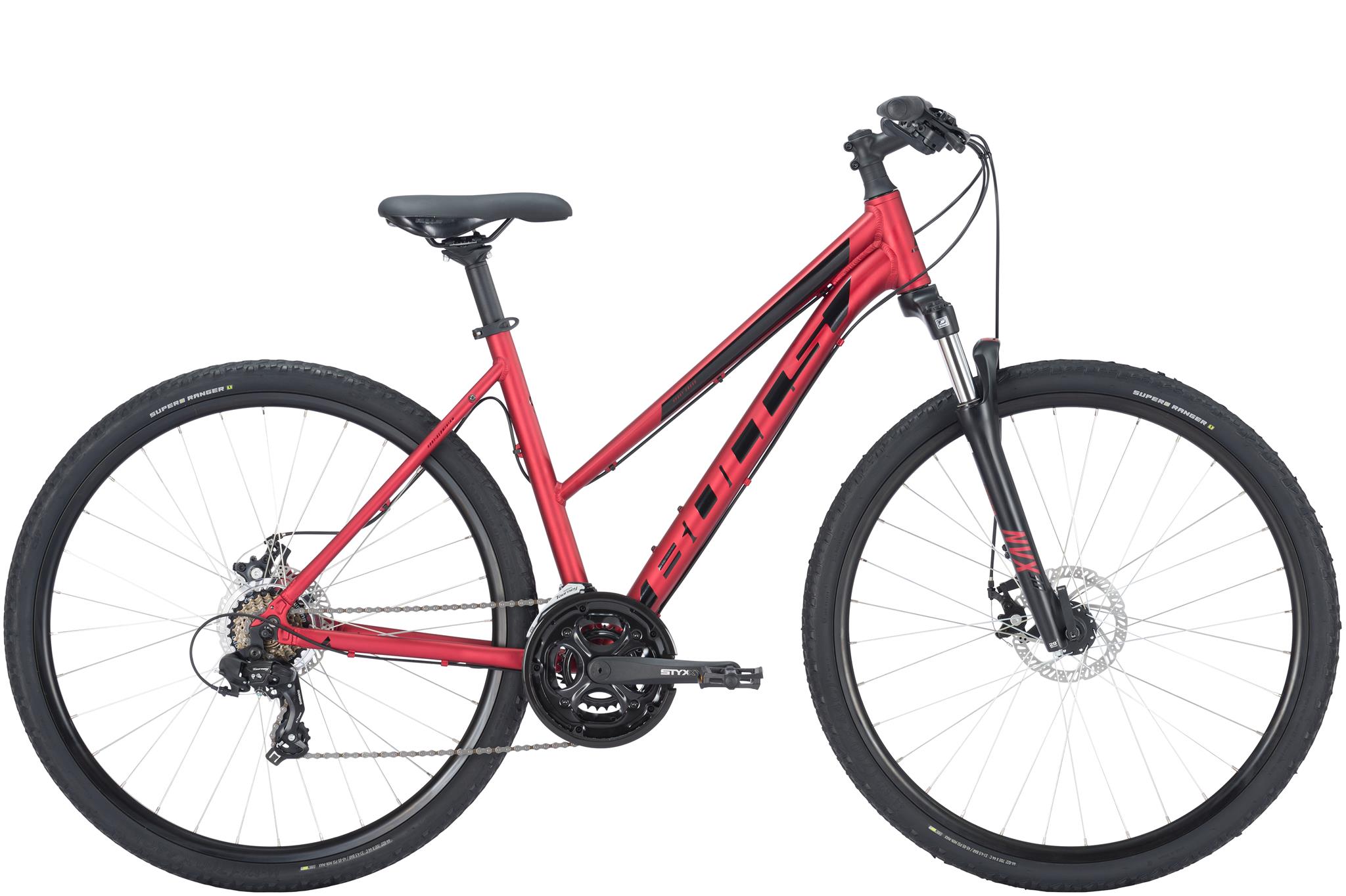 Fahrrad Bulls Wildcross Damen rot 2024 44 cm