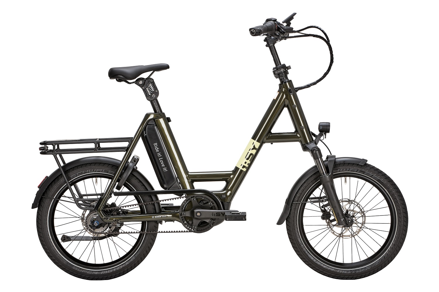i:SY E5 ZR RT Darkmore Green - 545 Wh - 20 Zoll - Tiefeinsteiger (2026)