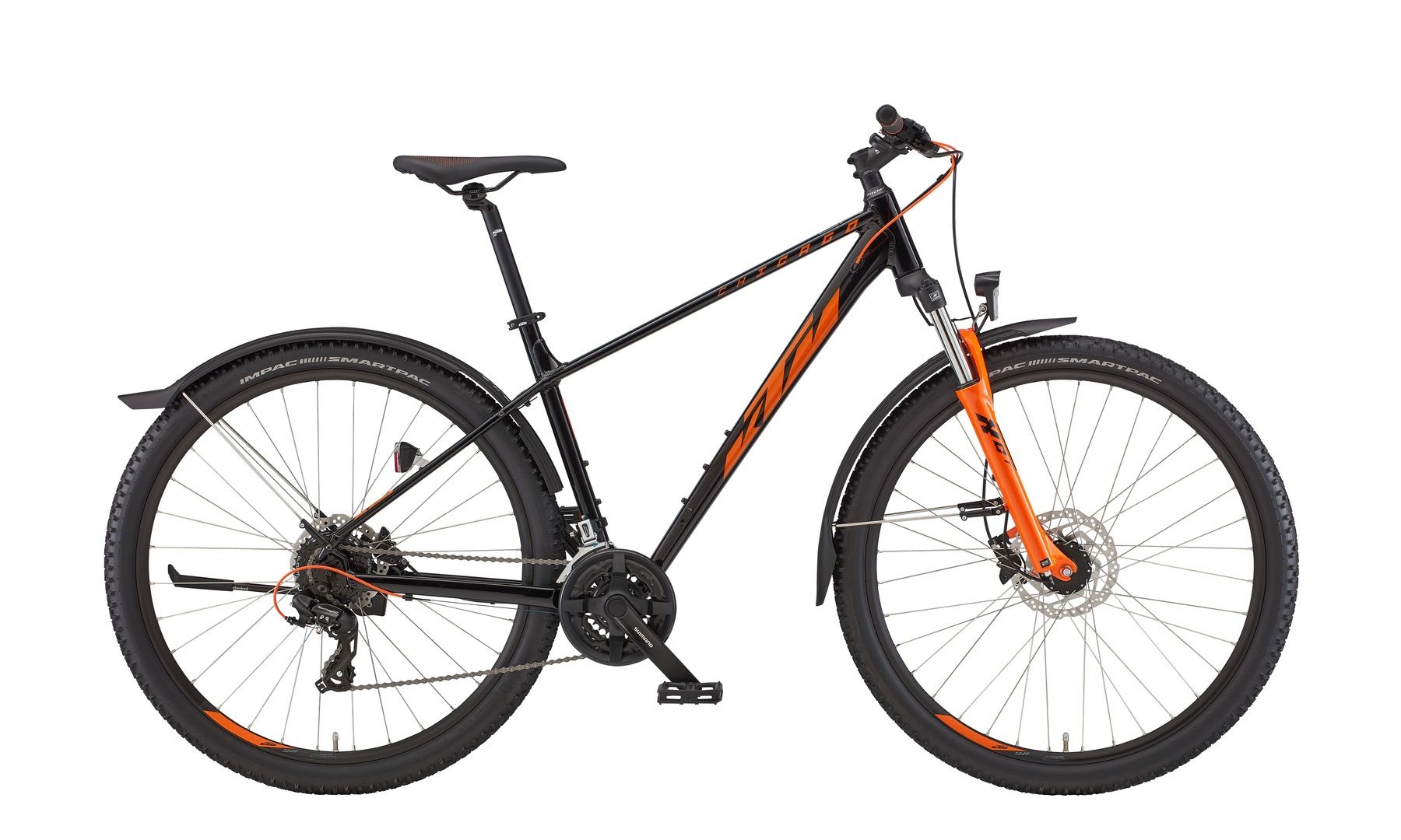 Fahrrad KTM Chicago Street 29 schwarz 2022/2023 53 cm