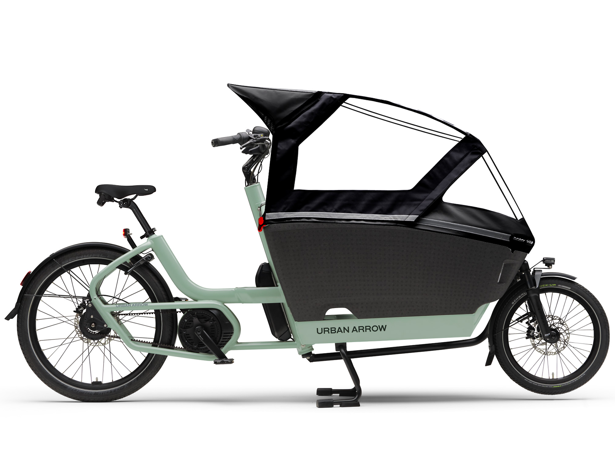 E-Bike Lastenrad Urban Arrow FamilyNext Pro+ 800 Wh grün 2026 Universal