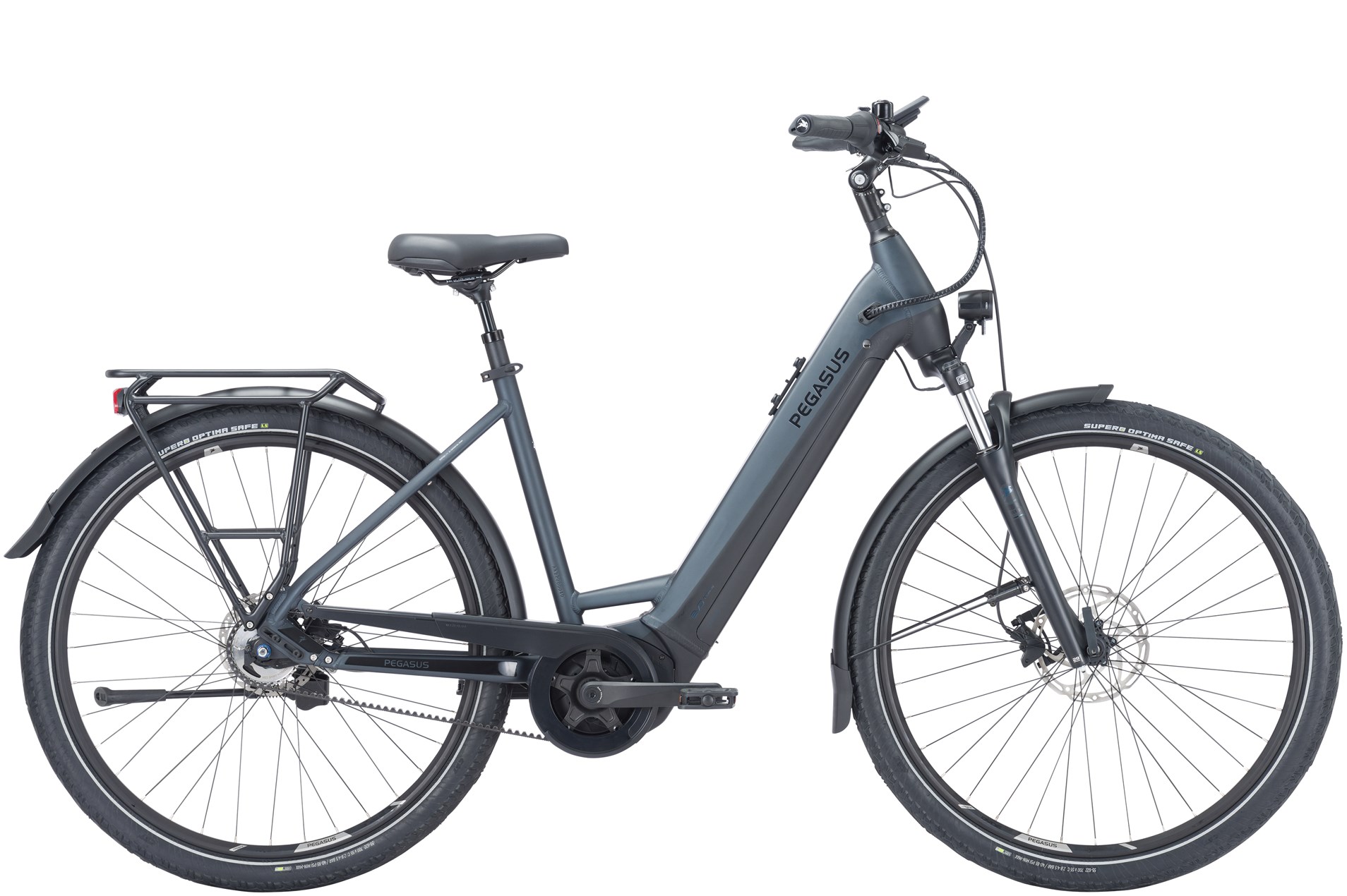 E-Bike Pegasus Premio Evo 5R Belt 750 Wh Damen schwarz 2024 55 cm