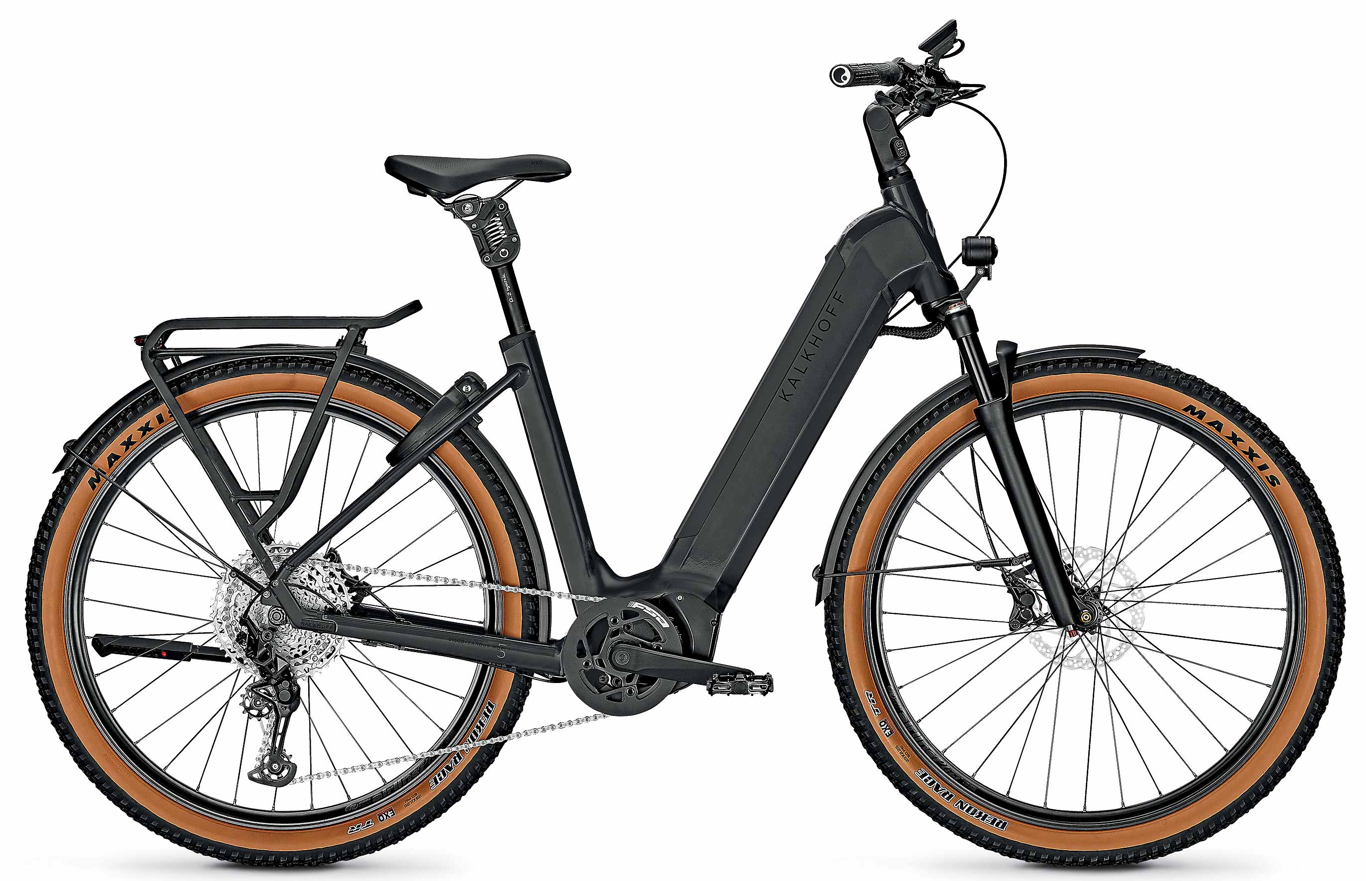 E-Bike Kalkhoff Entice 5.B Advance+ 625 Wh Damen schwarz 2023/2024 48 cm