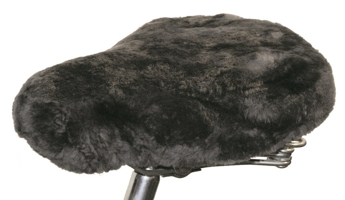 Haberland Lammfell Sattelüberzug XXL, anthrazit