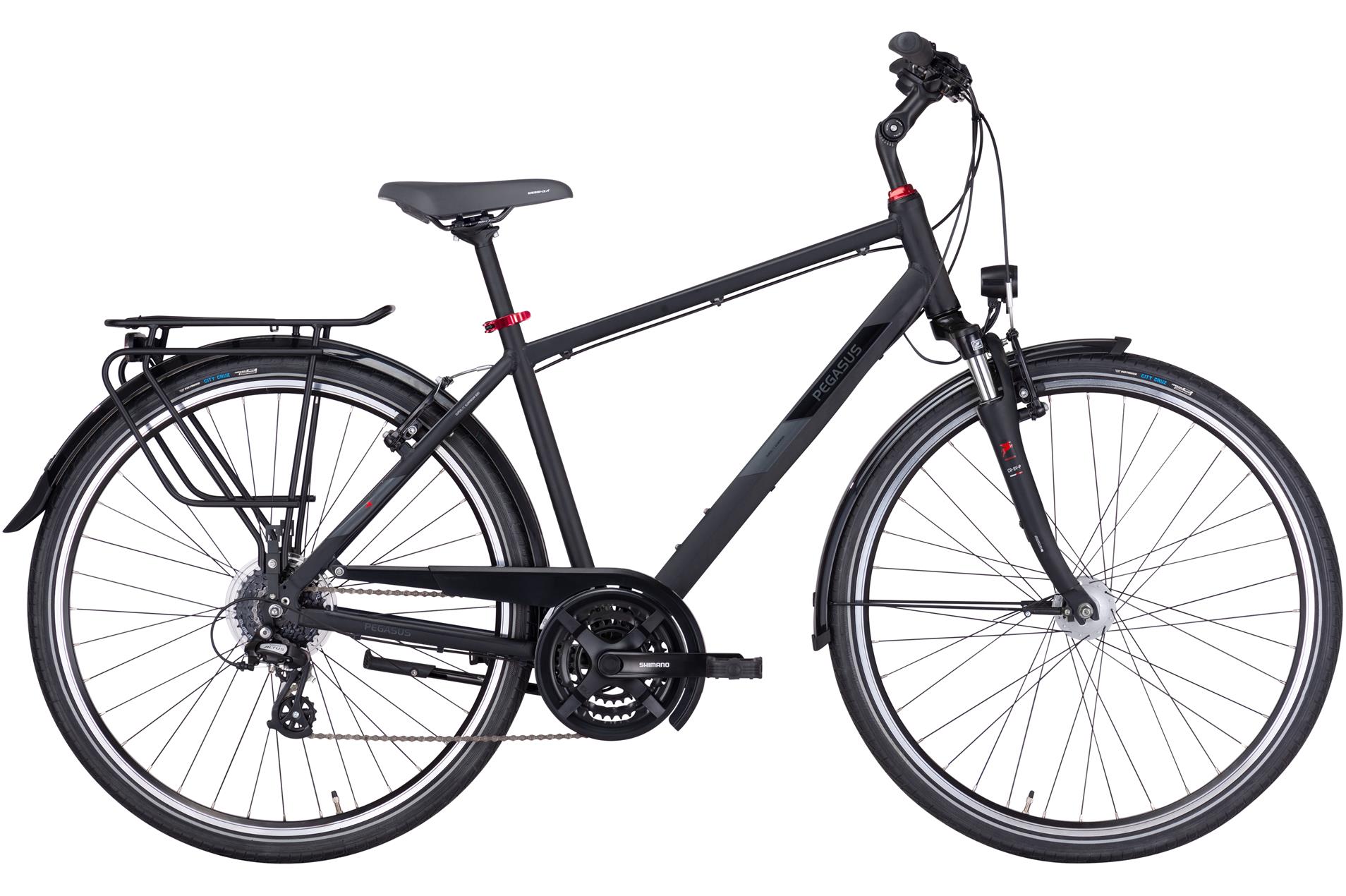 Fahrrad Pegasus Solero SL 24 Herren schwarz 2022/2023 55 cm